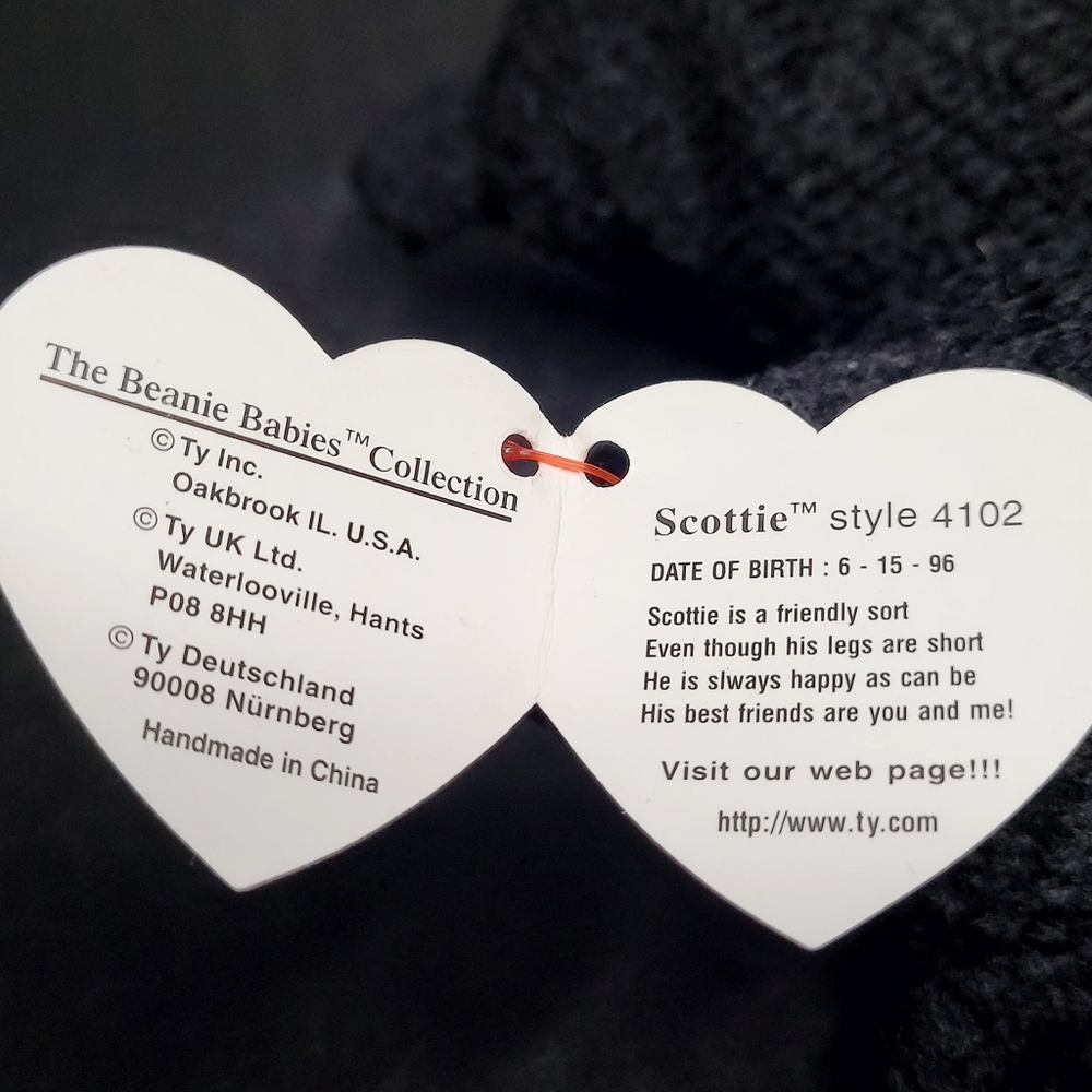 TY Beanie Babies Scottie The Dog - Picture 11 of 11
